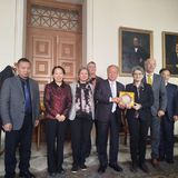 Επίσκεψη αντιπροσωπείας από το Hubei University της Κίνας στο Ε.Κ.Π.Α.