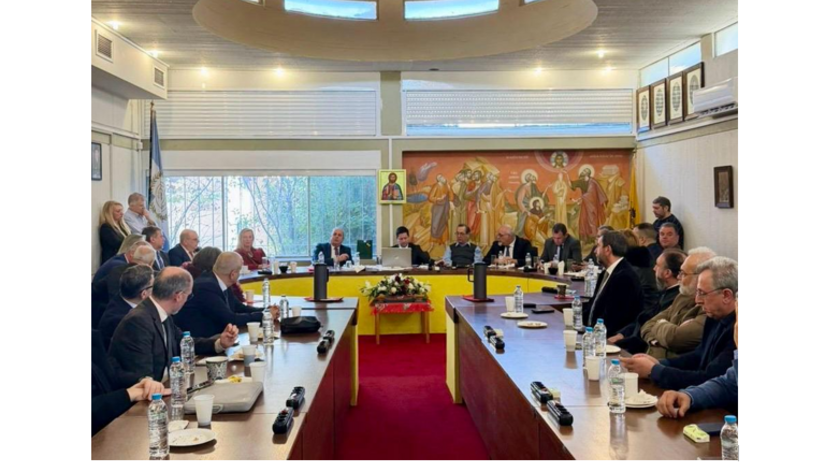 Κοπή πρωτοχρονιάτικης πίτας στη Θεολογική Σχολή
